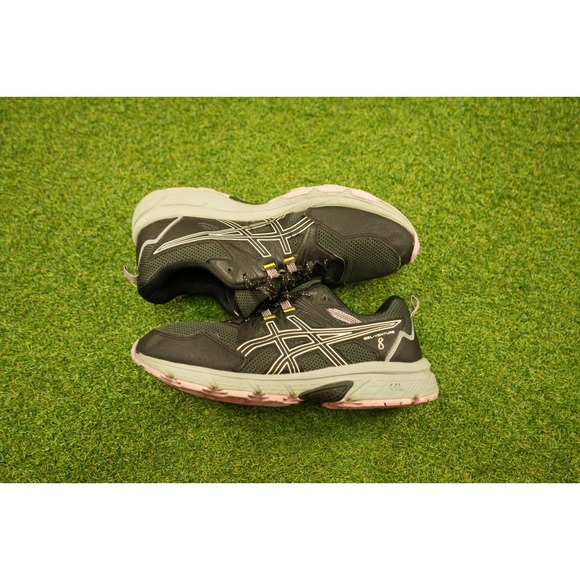 Asics Gel-Venture 8 1012A706 Womens 11 Wide Running Shoes Black Athletic Sneaker - Picture 1 of 6